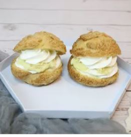 Order Durian Soy Custard puff food online from Candy Cake store, Tyngsborough on bringmethat.com