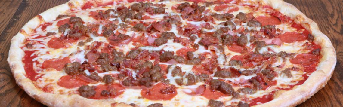 Order 10" 5 Boroughs Pizza food online from Mario's Pizza store, Greensboro on bringmethat.com