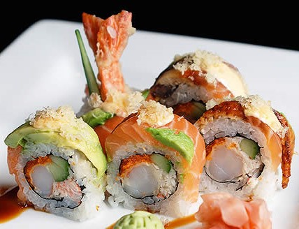 Order Midnight Roll food online from Kiraku Ramen & Sushi store, Gardena on bringmethat.com