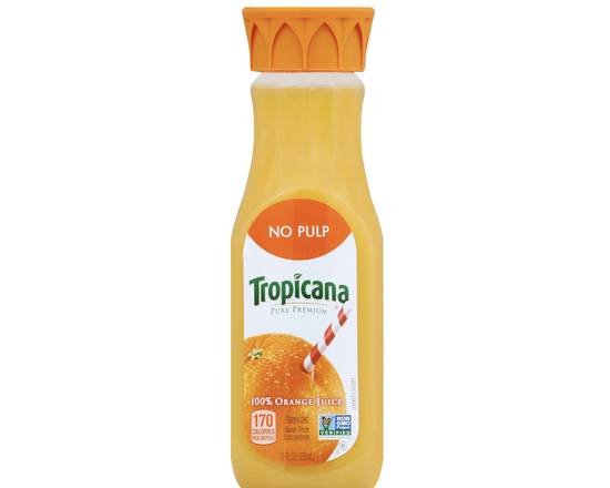 Order Tropicana Pure Premium No Pulp 100% Orange Juice food online from Loma Mini Market store, Long Beach on bringmethat.com