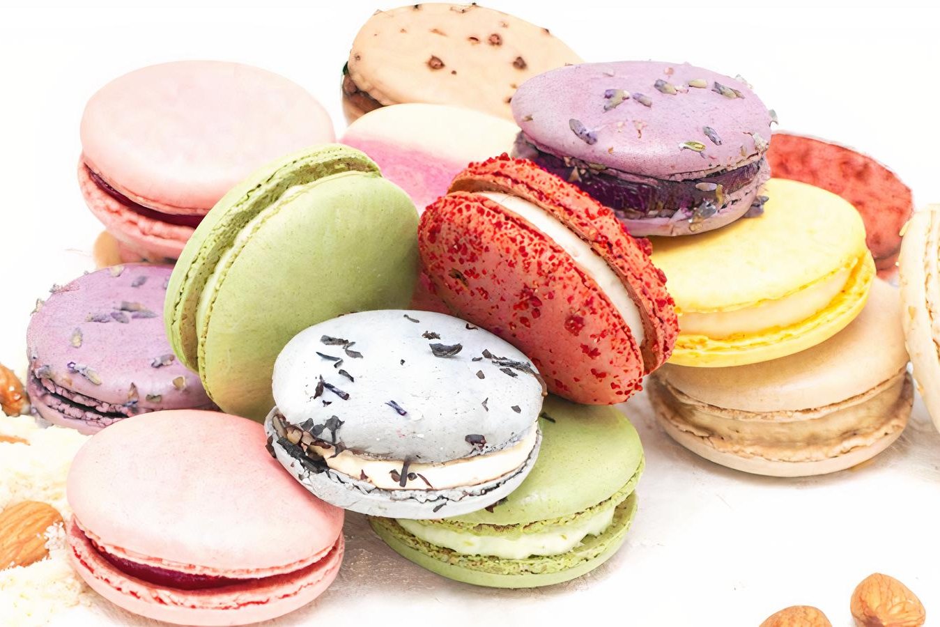 Order Dozen Macaron food online from Pengo Drink Station store, Lake Forest on bringmethat.com