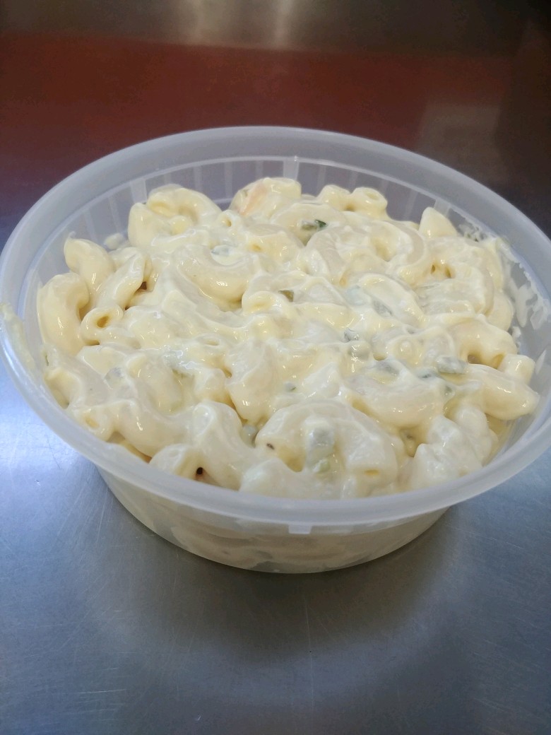 Order Half pound macaroni salad  food online from Chalk Mountain Liquor & Deli store, Atascadero on bringmethat.com