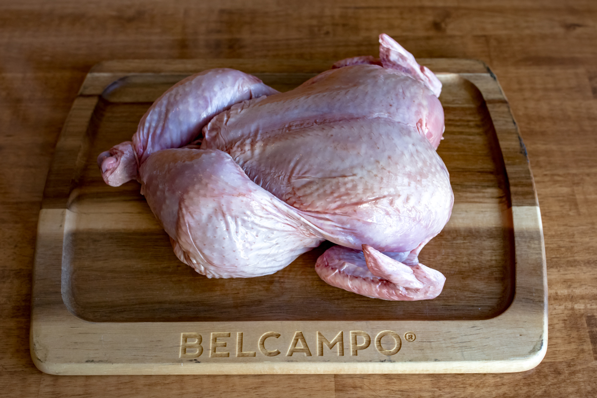 Order Whole Organic Cornish Chicken (Approx 3-4 lbs.) food online from Morgan Butcher Shop store, Pittston on bringmethat.com