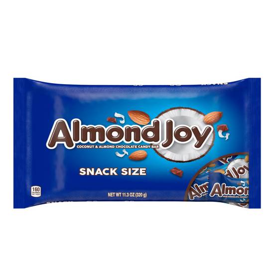 Order Almond Joy Candy Bars, Snack Size - 11.3 oz food online from Rite Aid store, El Segundo on bringmethat.com