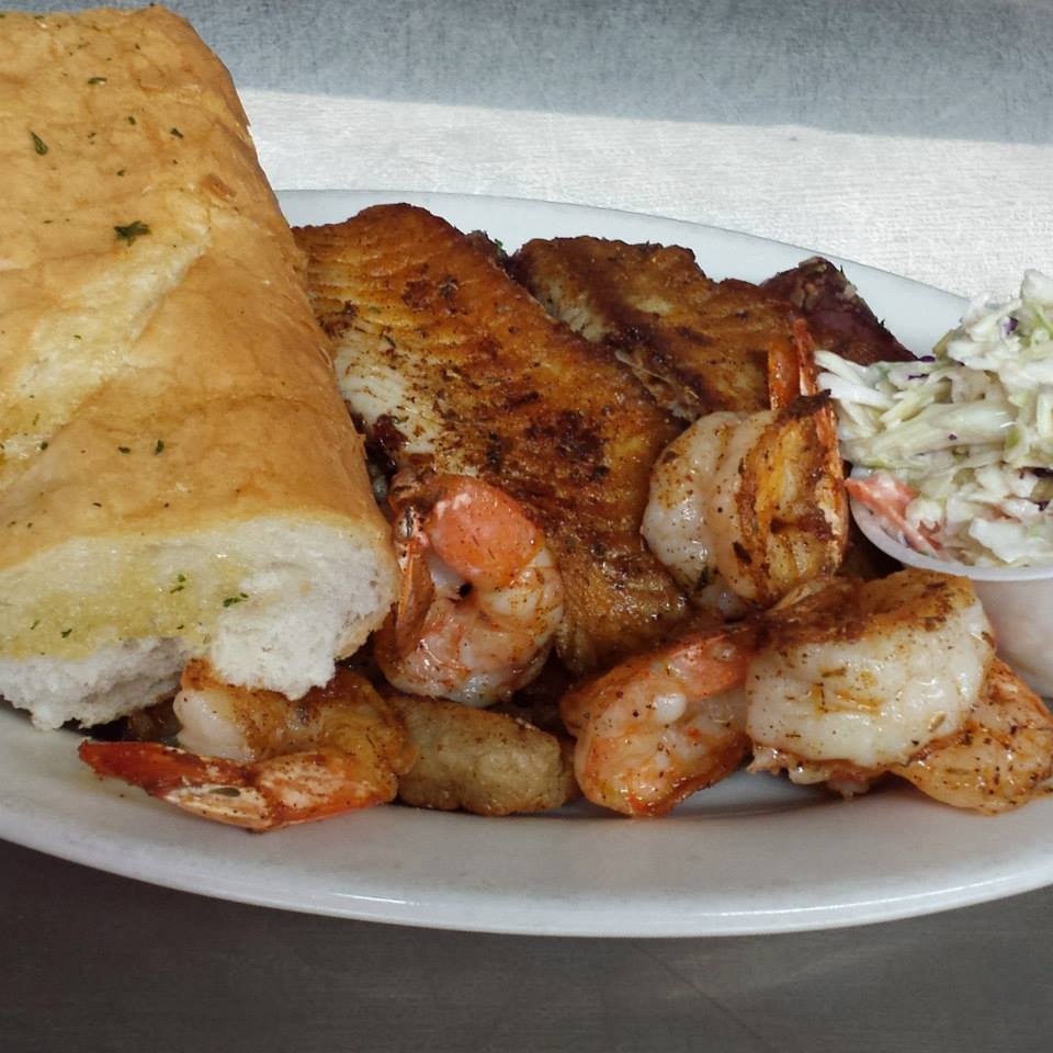 Order Cajun Platter food online from Benno Cajun Seafood Restaurant store, Galveston on bringmethat.com