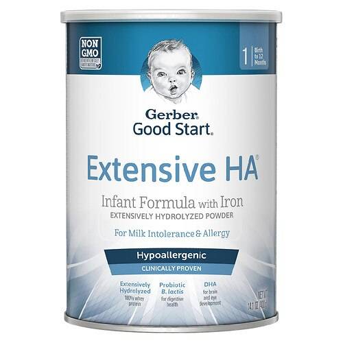 Order Gerber Extensive HA Hypoallergenic Powder Infant Formula with Iron - 14.1 oz food online from Walgreens store, Owensboro on bringmethat.com