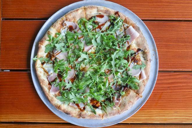 Order Fig and Pig Pizza food online from Tommy Tavern + Tap store, Princeton on bringmethat.com