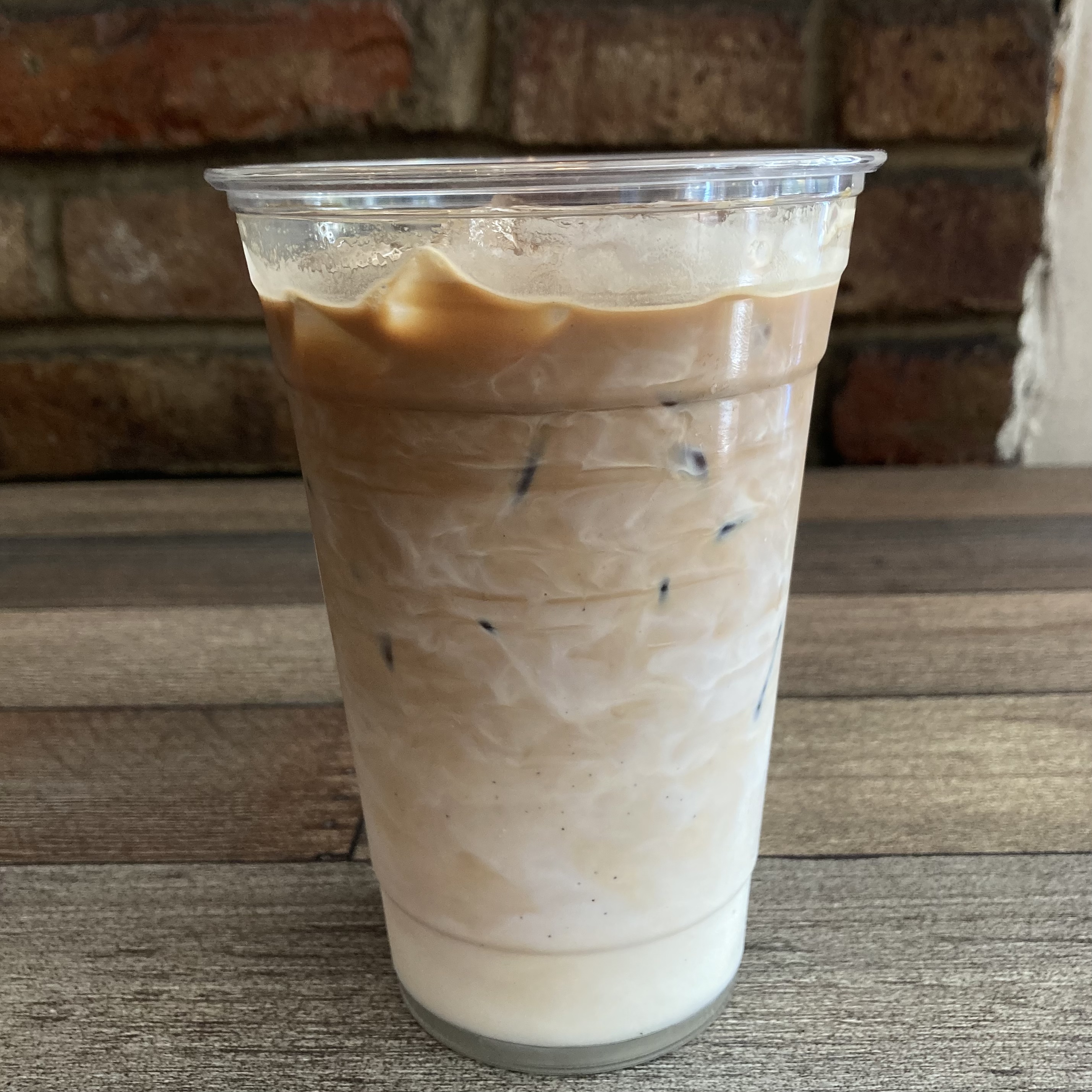 Order Iced White Chocolate Latte food online from B Cup Cafe store, New York on bringmethat.com