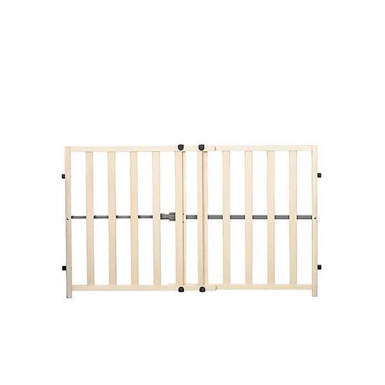 Order Regalo® Tension Mount Expandable Baby Gate in Brown food online from Bed Bath & Beyond store, Westbury on bringmethat.com