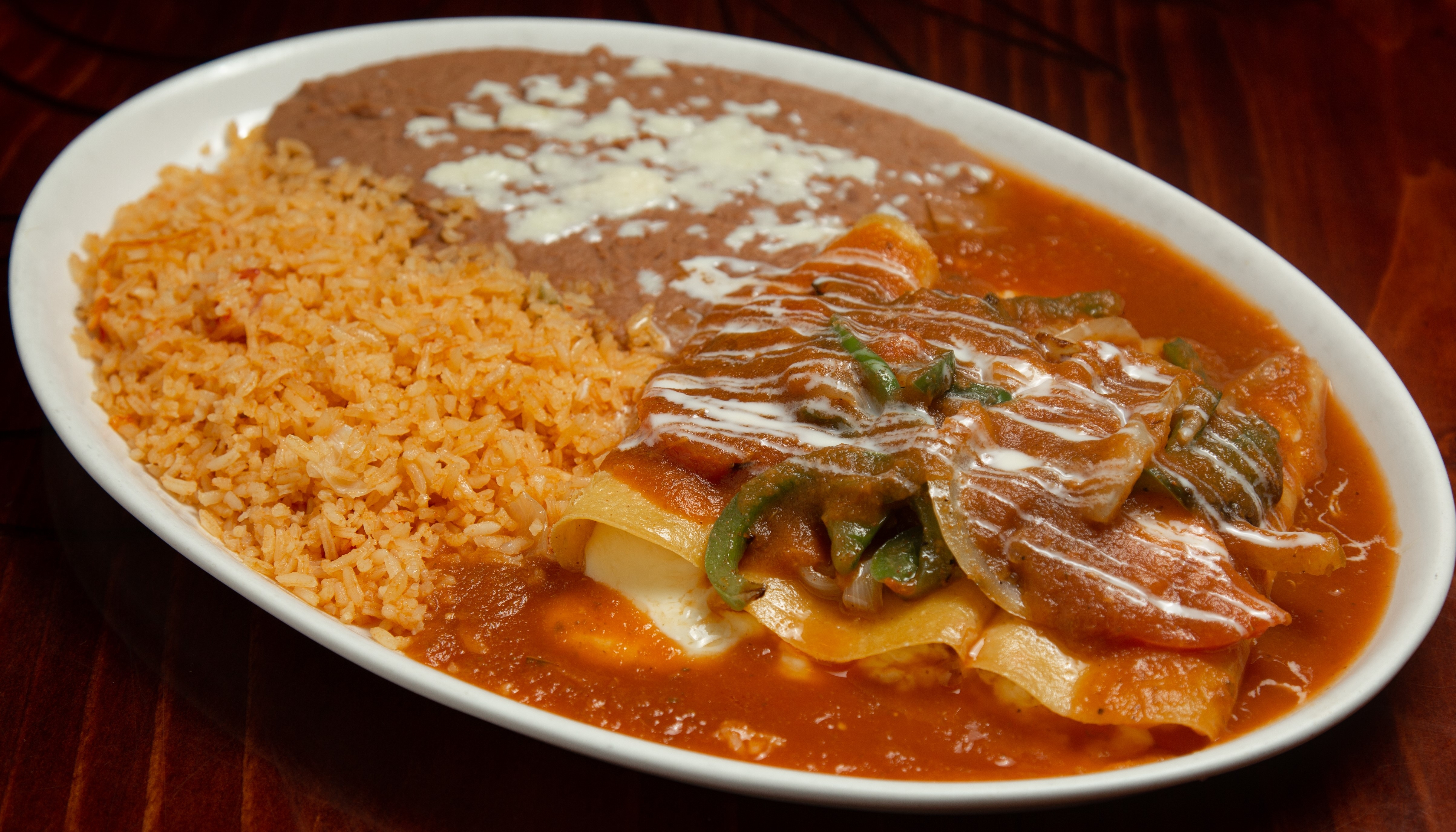 Order Enchiladas Rancheras food online from Tito Mexican Restaurant store, Spring Hill on bringmethat.com