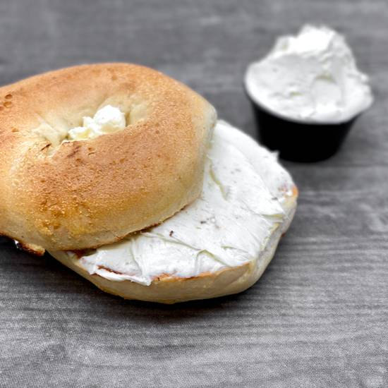 Order Bagel with Plain Cream Cheese food online from Roasters n Toasters store, Miami on bringmethat.com