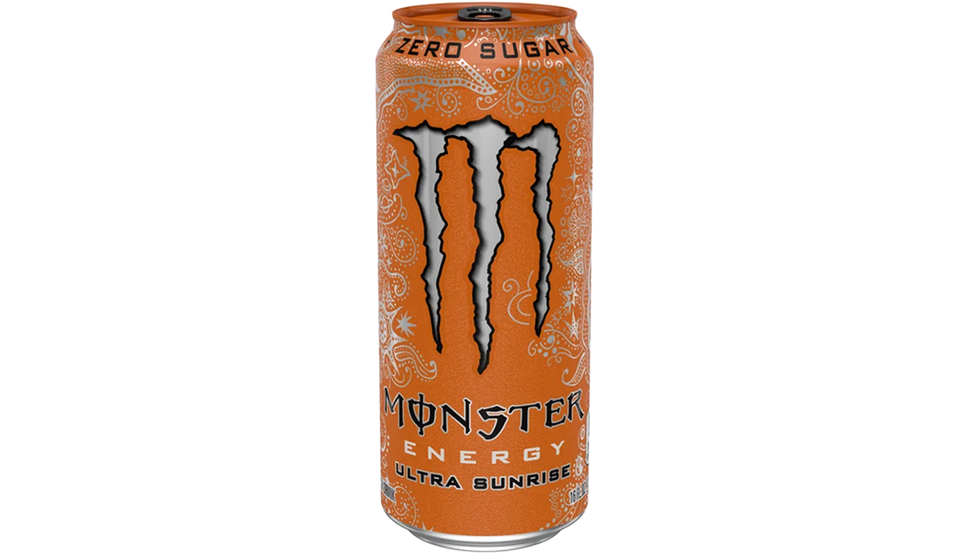 Order Monster Ultra Sunrise 16oz food online from Extramile store, Los Angeles on bringmethat.com