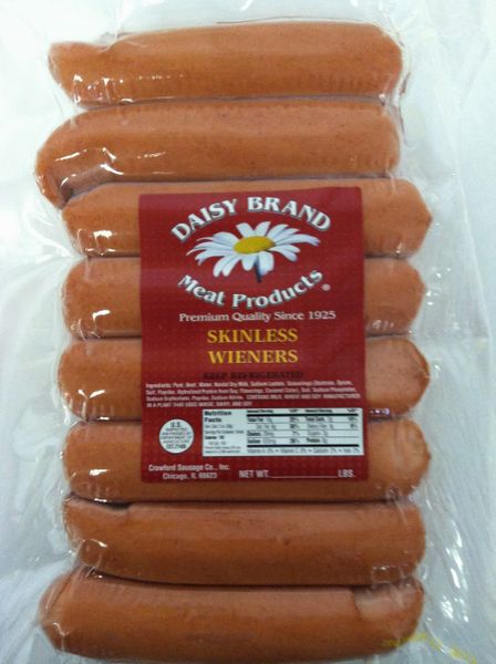 Order Jumbo Skinless Wieners food online from Crawford Sausage Company, Inc. store, Chicago on bringmethat.com