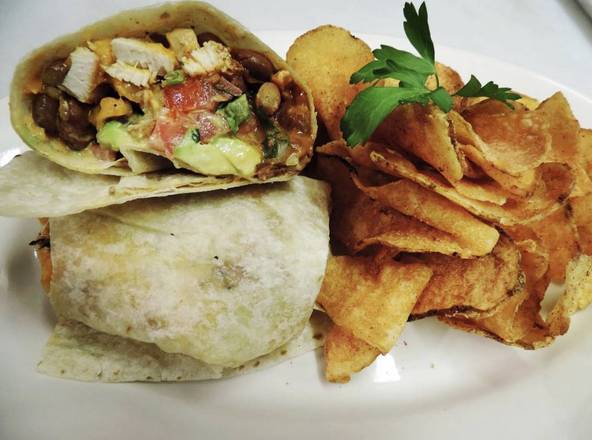 Order Chipotle Chicken Wrap food online from Blu La Cafe store, Los Angeles on bringmethat.com