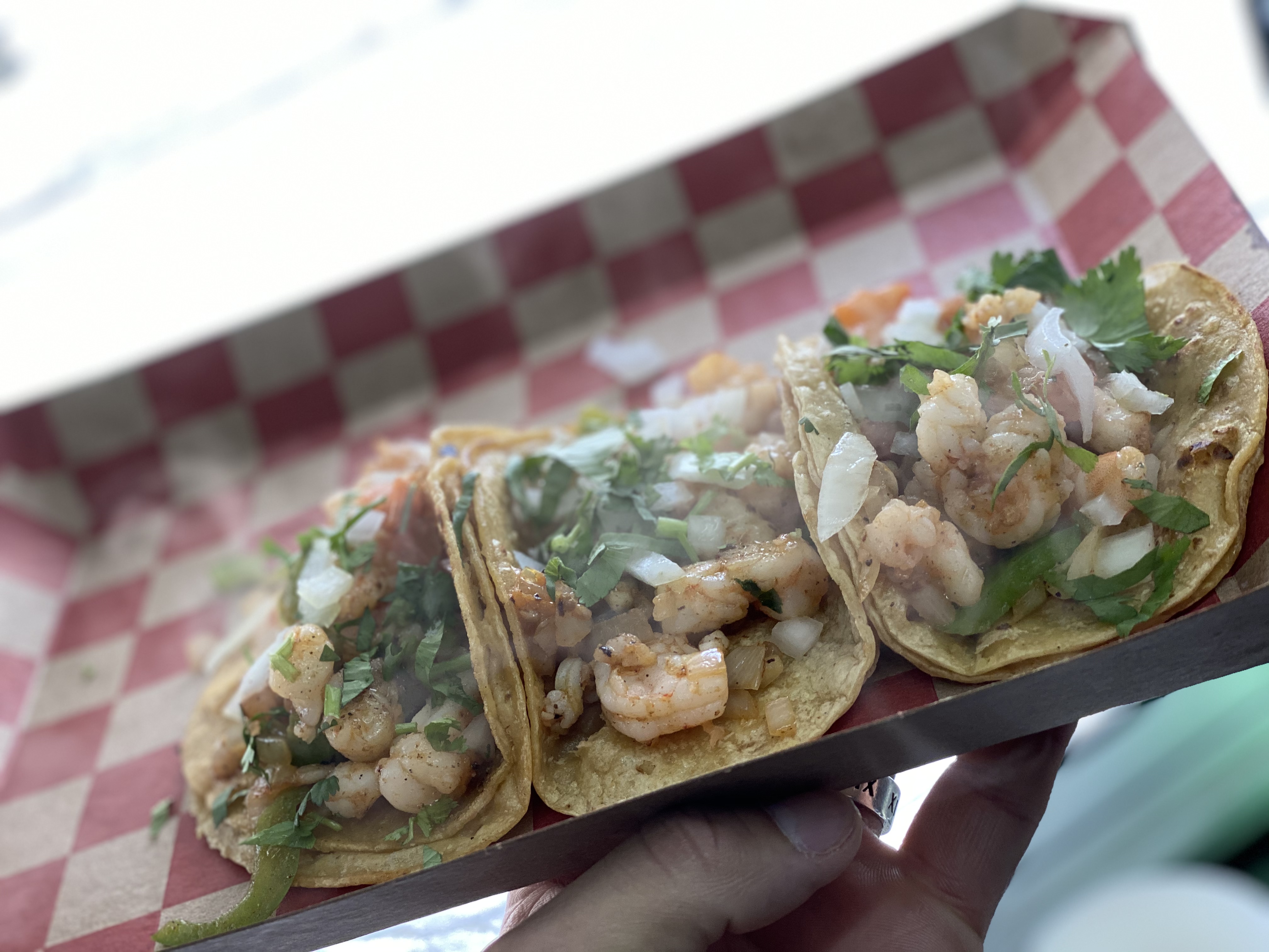 Order Shrimp Taco food online from Samano Taqueria store, Fishers on bringmethat.com