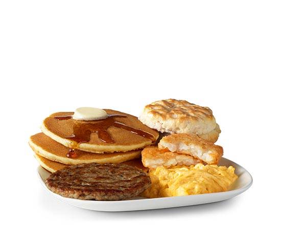 Order Big Breakfast with Hotcakes food online from Mcdonald store, Glenwood Springs on bringmethat.com