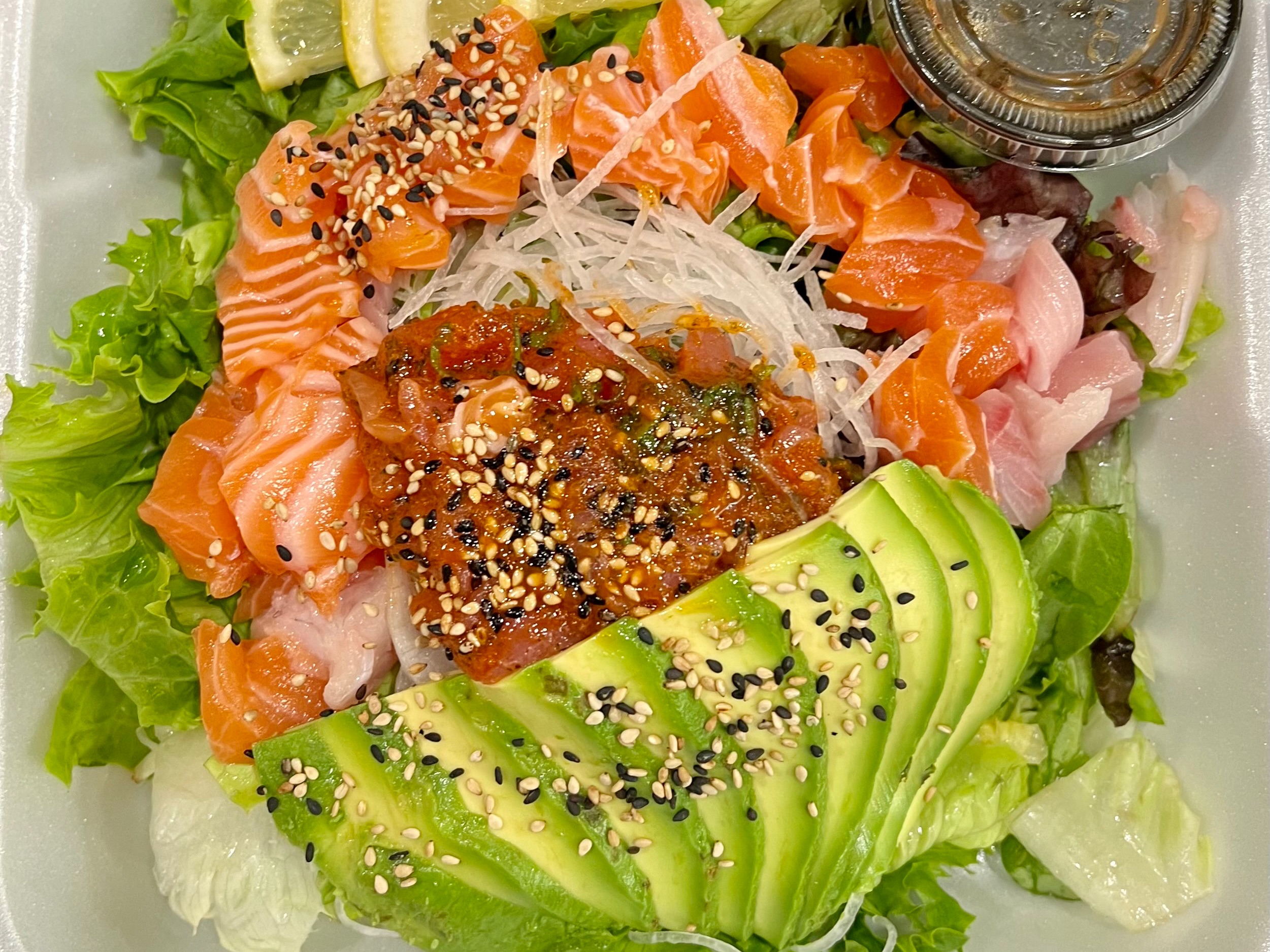 Order Poke Salad (Online) food online from U Sushi & Grill store, Huntington Beach on bringmethat.com