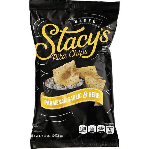 Order Stacy's Pita Chips Parmesan Garlic & Herb  (7.33 OZ) 92027 food online from Bevmo! store, Chico on bringmethat.com