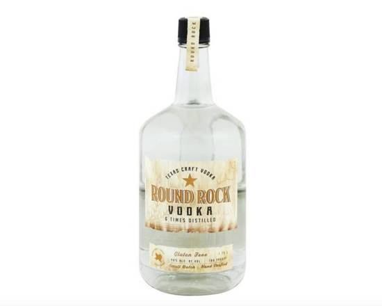 Order Round Rock, 1.75L vodka (40.0% ABV) food online from Cold Spring Liquor store, Liberty Hill on bringmethat.com