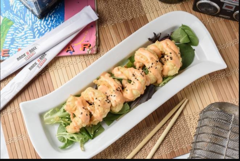 Order Headbanger Shrimp food online from Rock N Roll Sushi store, Ridgeland on bringmethat.com