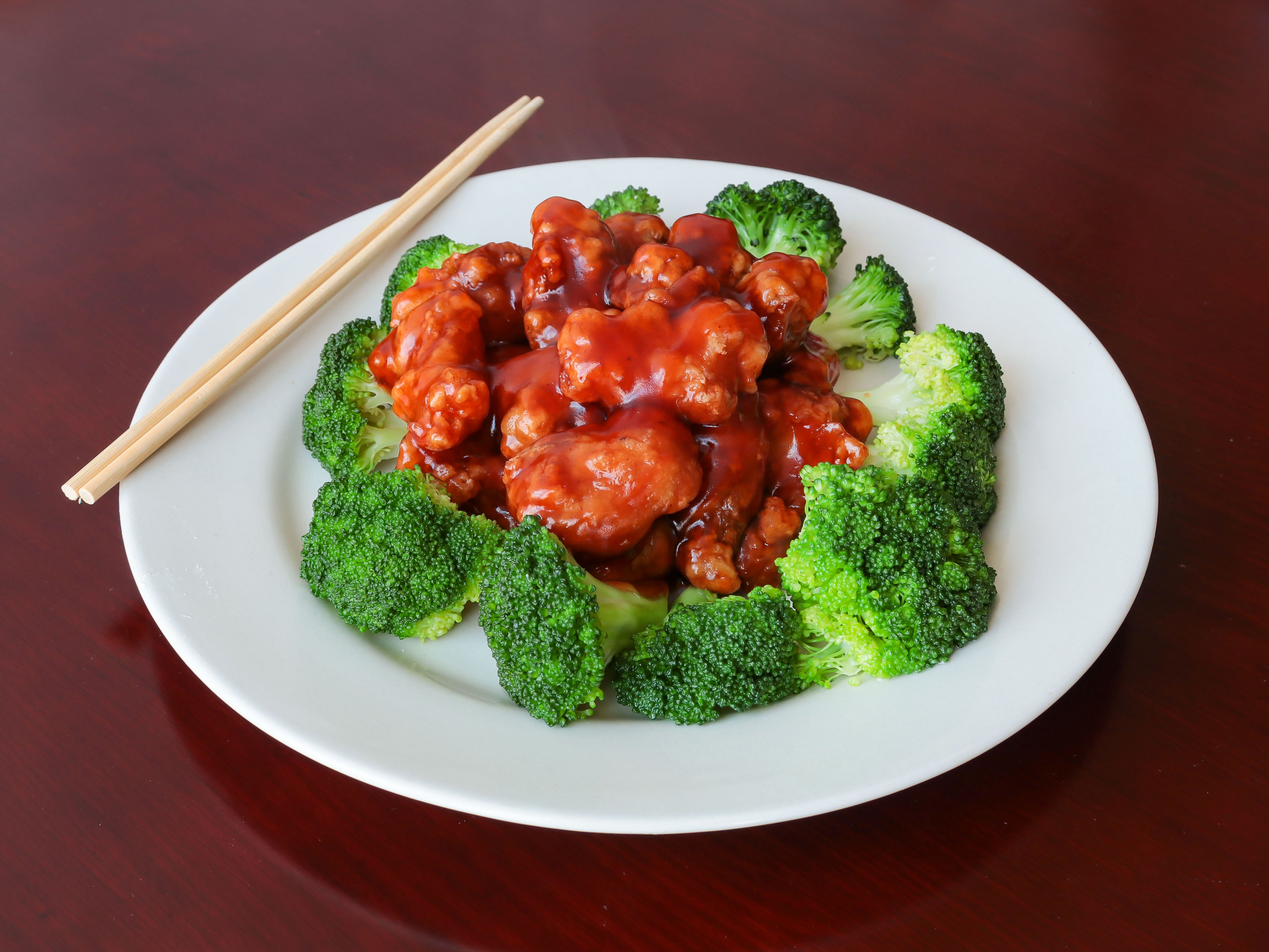 Order General Tso's Chicken food online from New ocean chinese restaurant store, Philadelphia on bringmethat.com