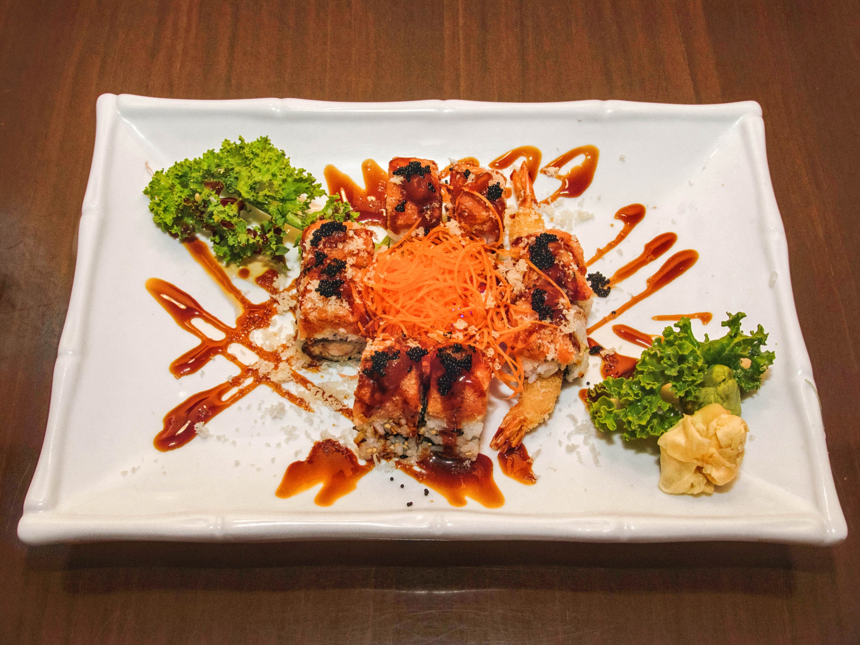 Order Volcano Roll food online from Lin's Asian Bistro store, Midlothian on bringmethat.com