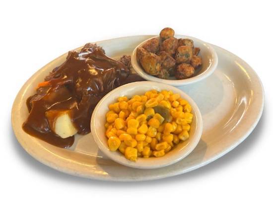 Order Sirloin Chopped Steak food online from Norma's Cafe store, Frisco on bringmethat.com