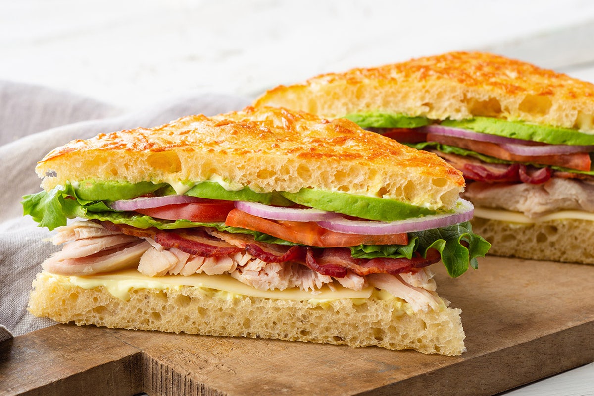 Order Turkey Bacon Avocado Sandwich food online from Kneaders Bakery & Cafe store, Saratoga Springs on bringmethat.com