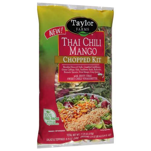 Order Taylor Farms · Thai Chili Mango Chopped Salad Kit (11.3 oz) food online from Jewel-Osco store, Niles on bringmethat.com