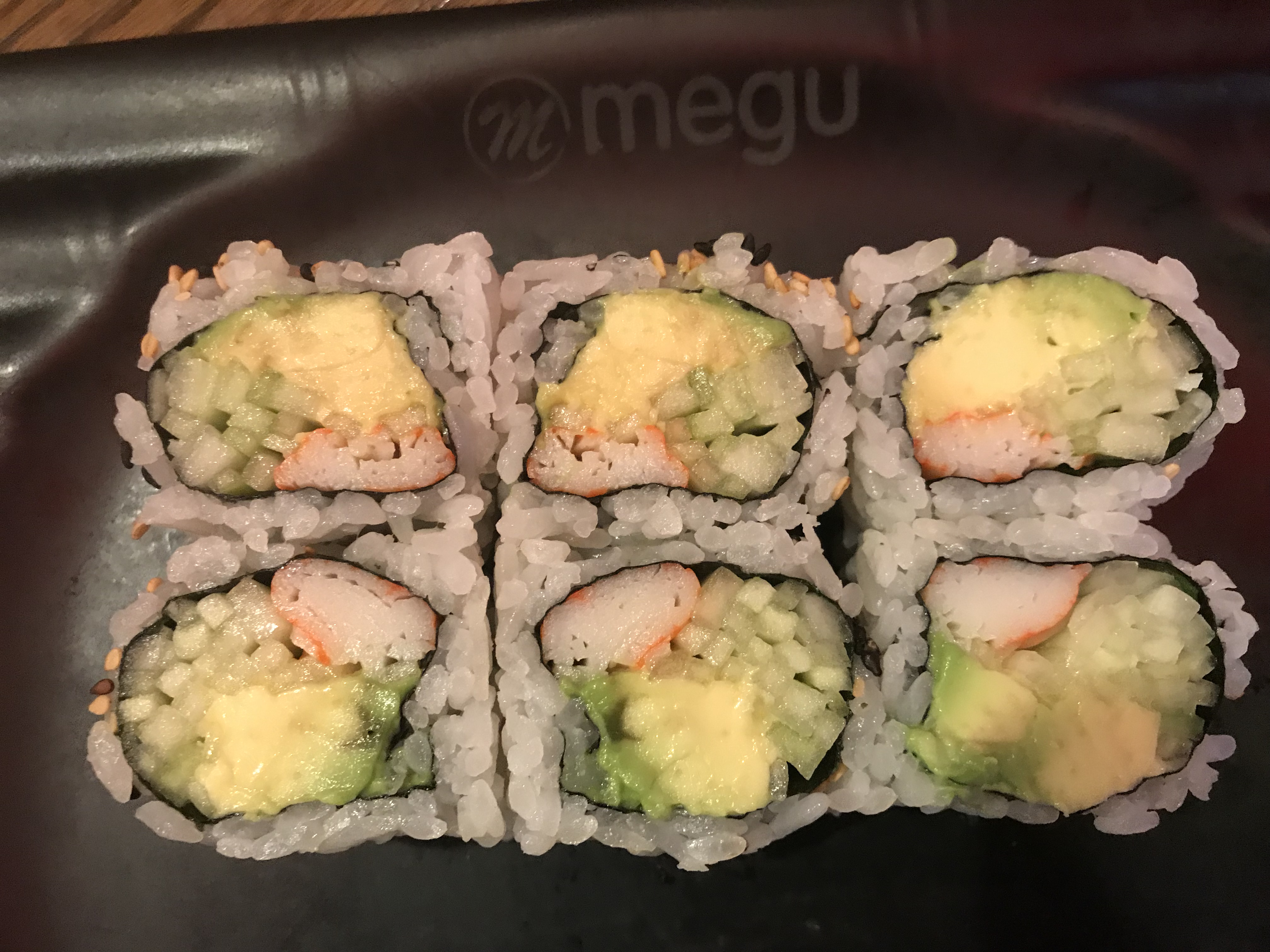 Order California Roll food online from Megu Sushi Japanese Cuisine store, Cherry Hill on bringmethat.com