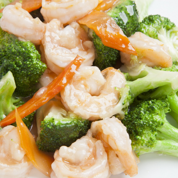 Order 32. Shrimp with Broccoli food online from Big Chopsticks store, Costa Mesa on bringmethat.com
