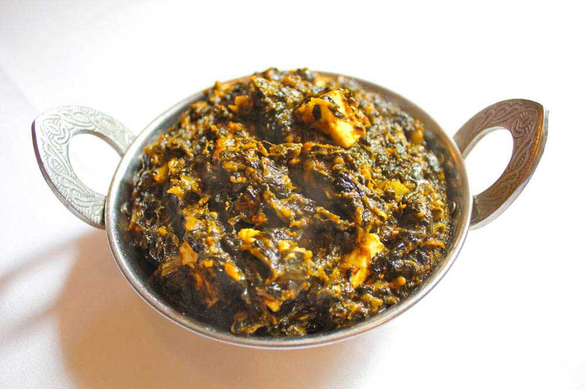 Order Saag Paneer food online from India Quality Restaurant store, Boston on bringmethat.com