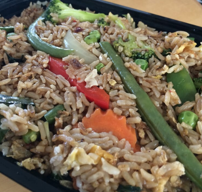 Order Spicy Basil Fried Rice food online from Montien store, Boston on bringmethat.com