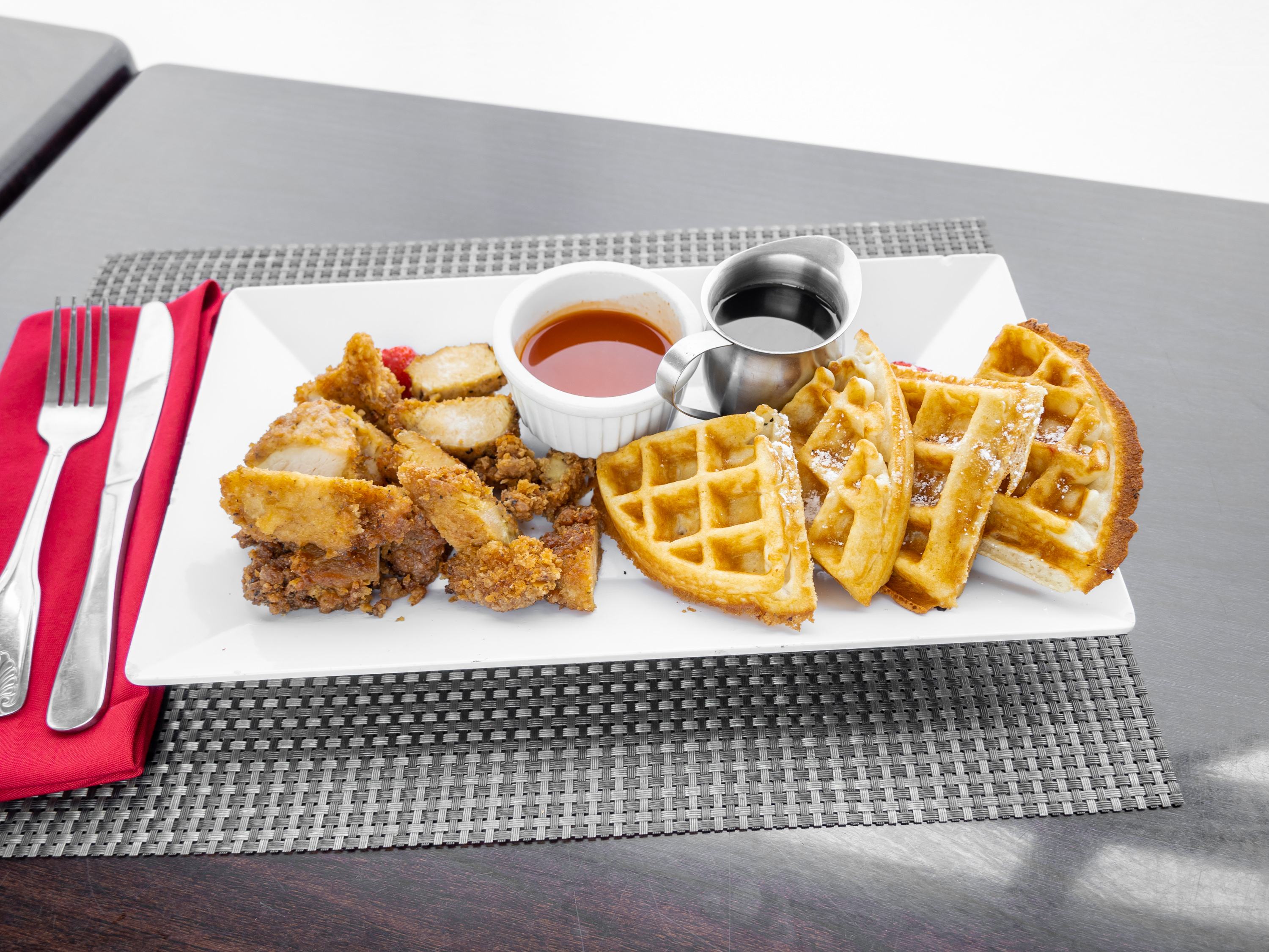 Order Moroccan Chicken and Waffles Brunch food online from Aksum store, Philadelphia on bringmethat.com