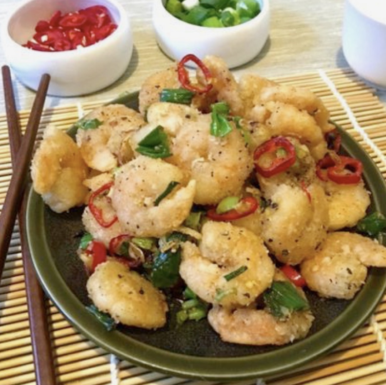 Order C5. Salt Pepper Prawn food online from Fu Ji Restaurant store, Stamford on bringmethat.com