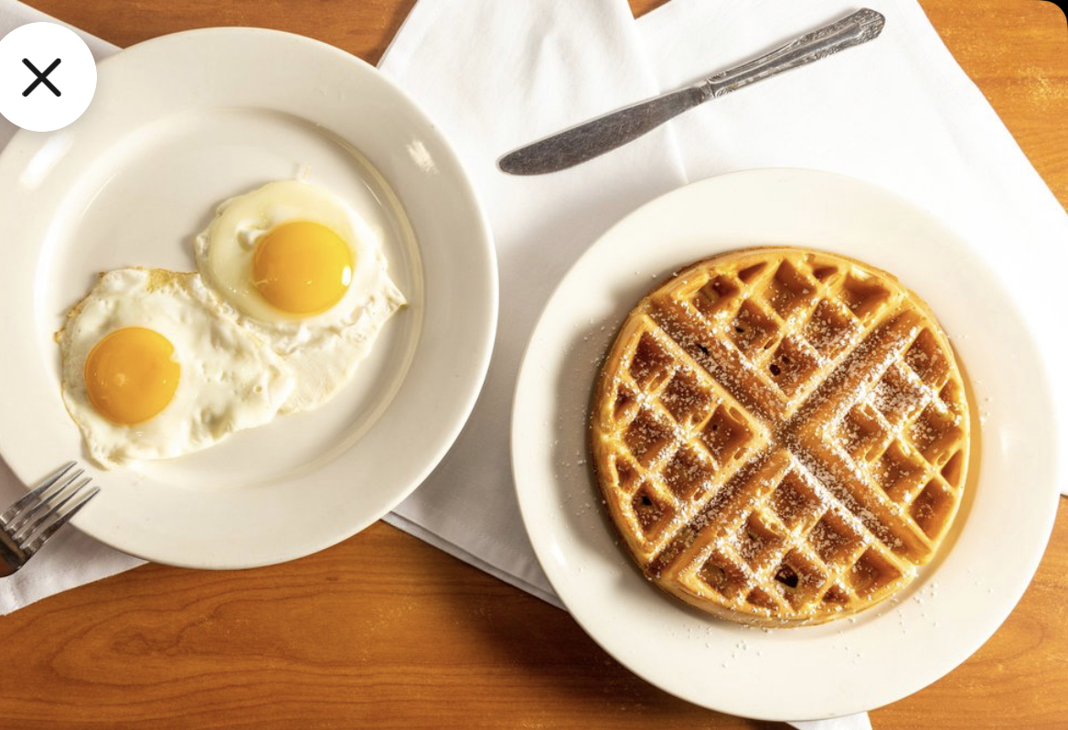 Order Belgian Waffle Griddle Specialty food online from Happy Days Diner store, Brooklyn on bringmethat.com