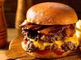 Order Bacon Cheeseburger food online from O Taste Cafe store, Duquesne on bringmethat.com