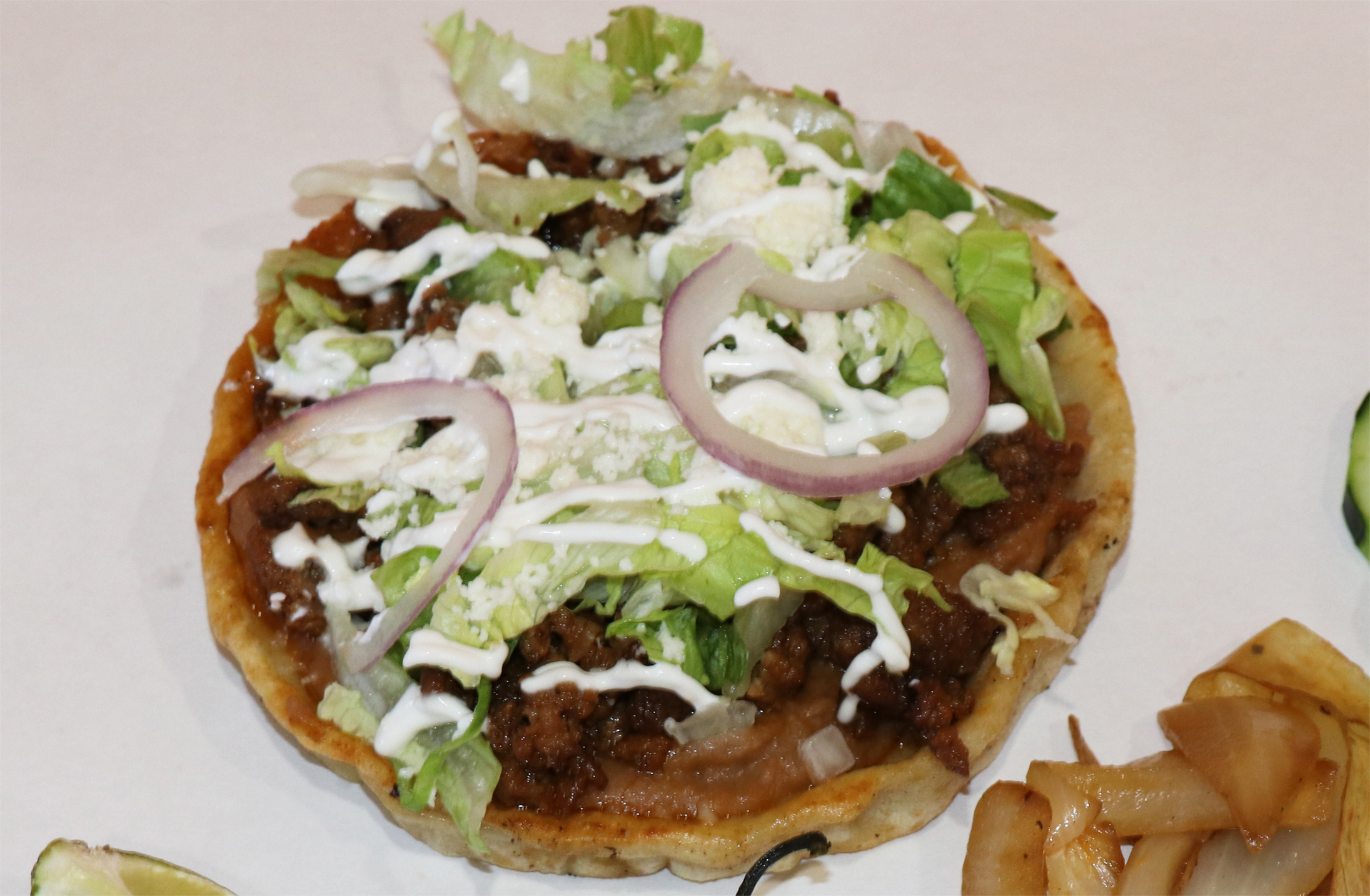 Order Sope food online from Toluco Mexican Kitchen store, Palo Alto on bringmethat.com