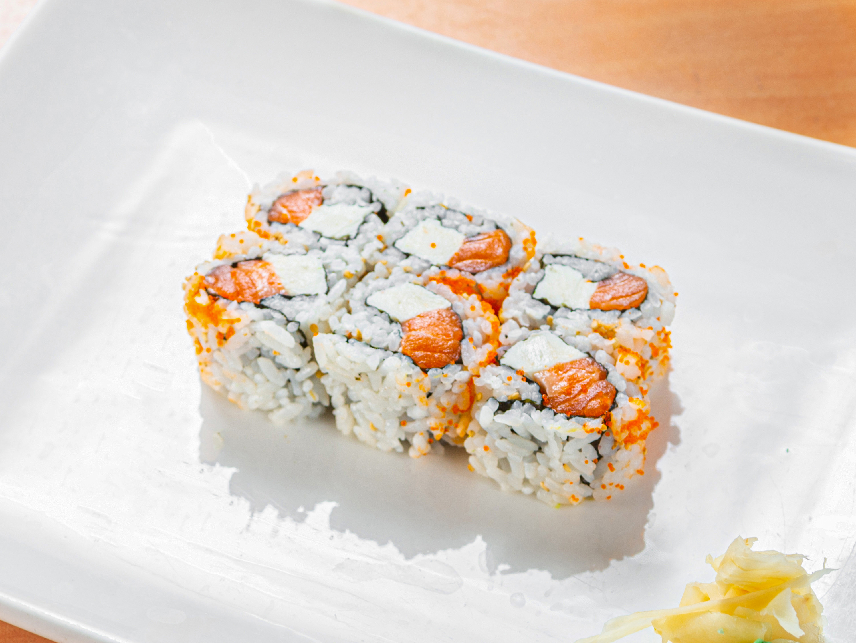 Order Philadelphia Maki food online from Blue Pacific Sushi Grill store, Lancaster on bringmethat.com