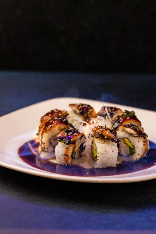 Order Fire Dragon Roll food online from Kona Grill store, Liberty Township on bringmethat.com