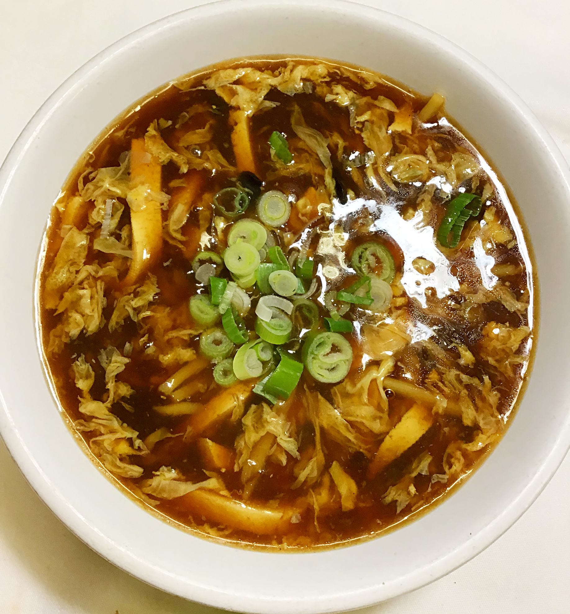 Order Hot and Sour Soup 酸辣湯 food online from Win Garden store, San Francisco on bringmethat.com