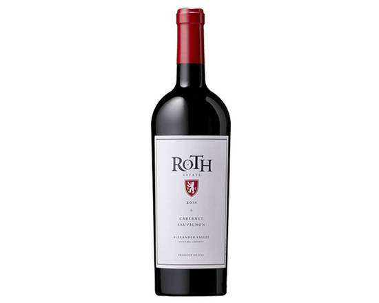 Order  Roth Estate Winery, Cabernet Sauvignon Alexander Valley (2019) · 750 mL food online from House Of Wine store, New Rochelle on bringmethat.com