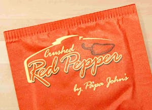 Order Crushed Red Pepper Shaker food online from Papa John's store, Grandprairie on bringmethat.com