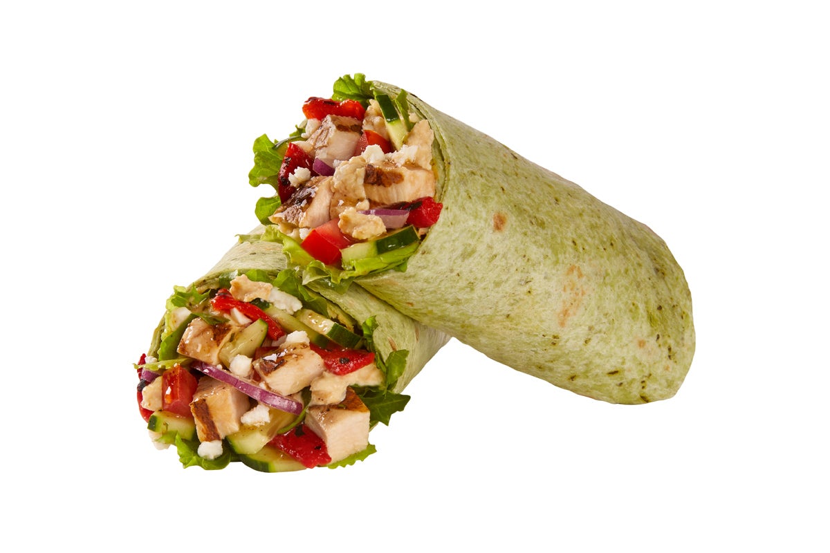 Order Mediterranean Chicken Wrap food online from Togos Eatery store, Emeryville on bringmethat.com