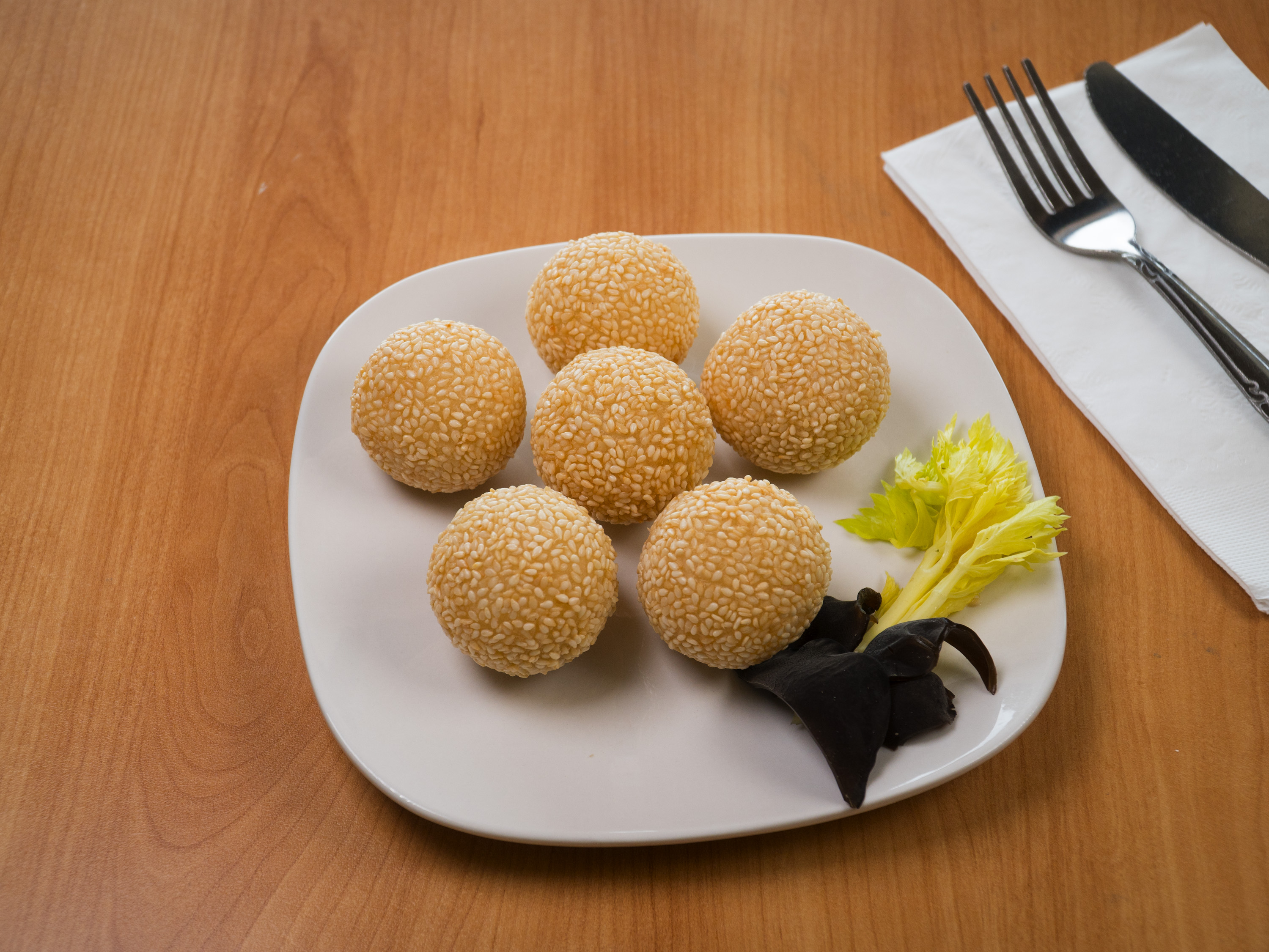 Order A5. Sesame Balls food online from Szechuan Taste store, Woodbridge on bringmethat.com