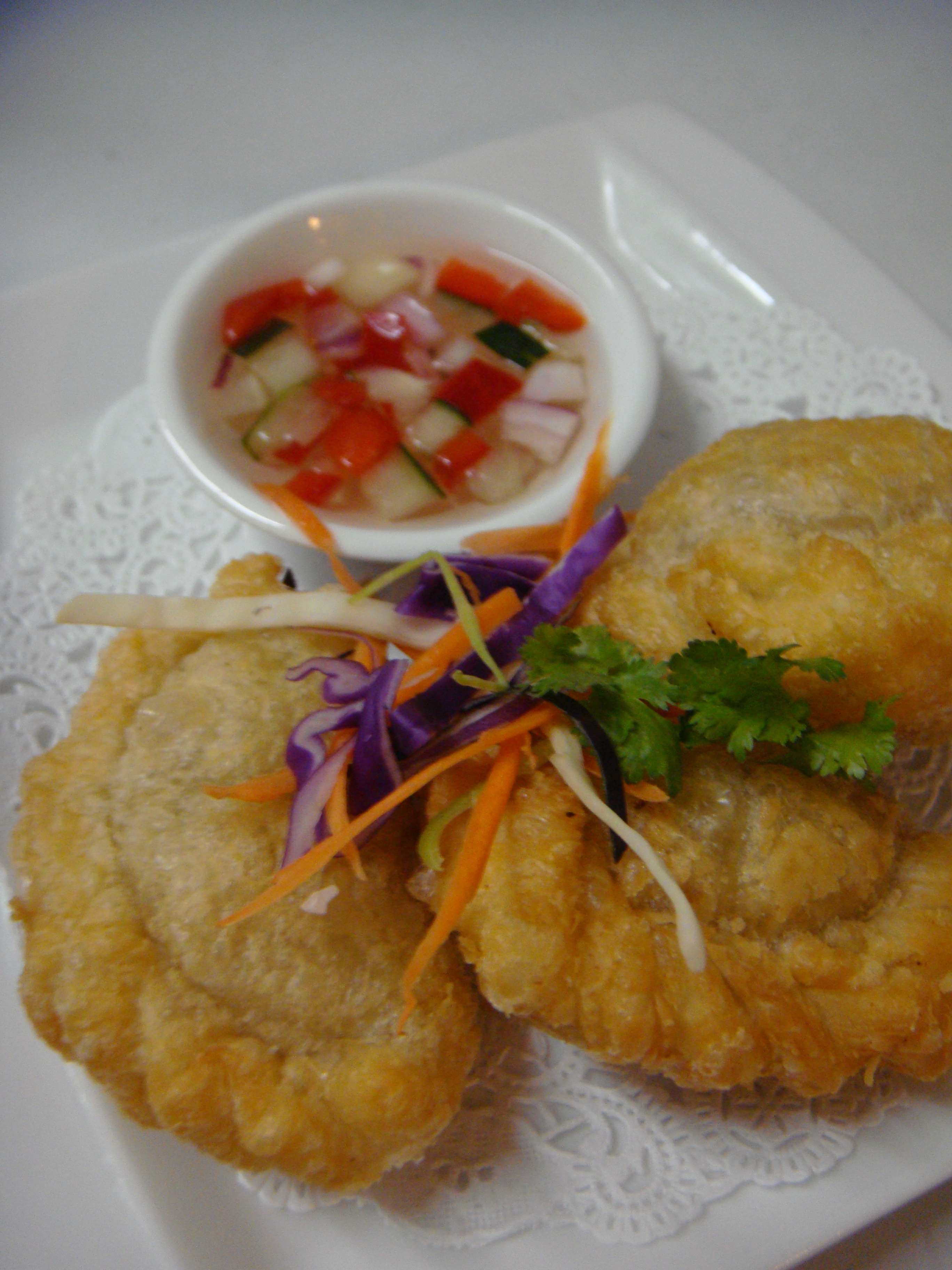 Order 5. Curry Puff food online from Thai boulevard store, Forest Hills on bringmethat.com