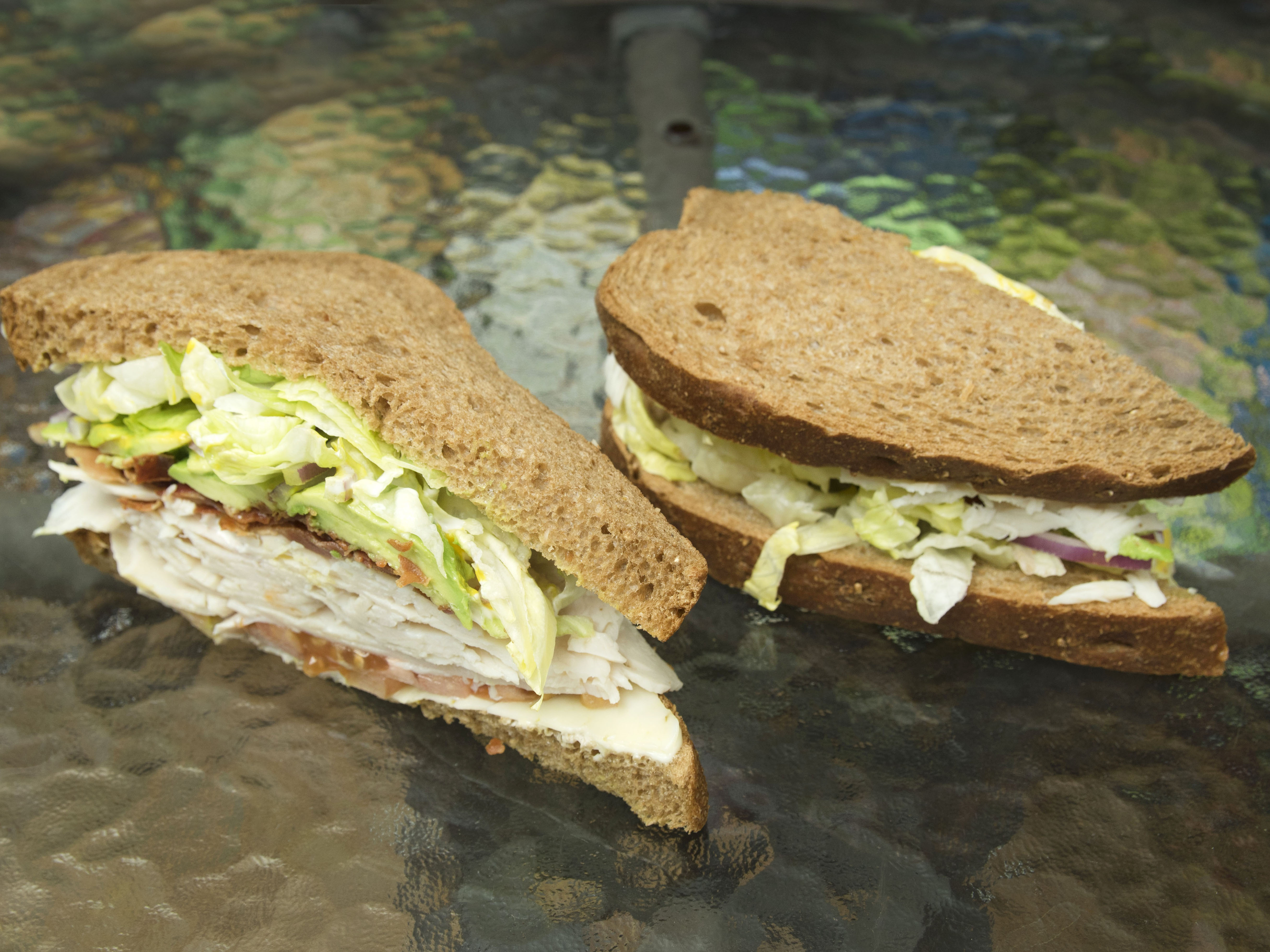 Order C12. Baja Turkey Sandwich food online from Surf N Sub Deli store, San Diego on bringmethat.com