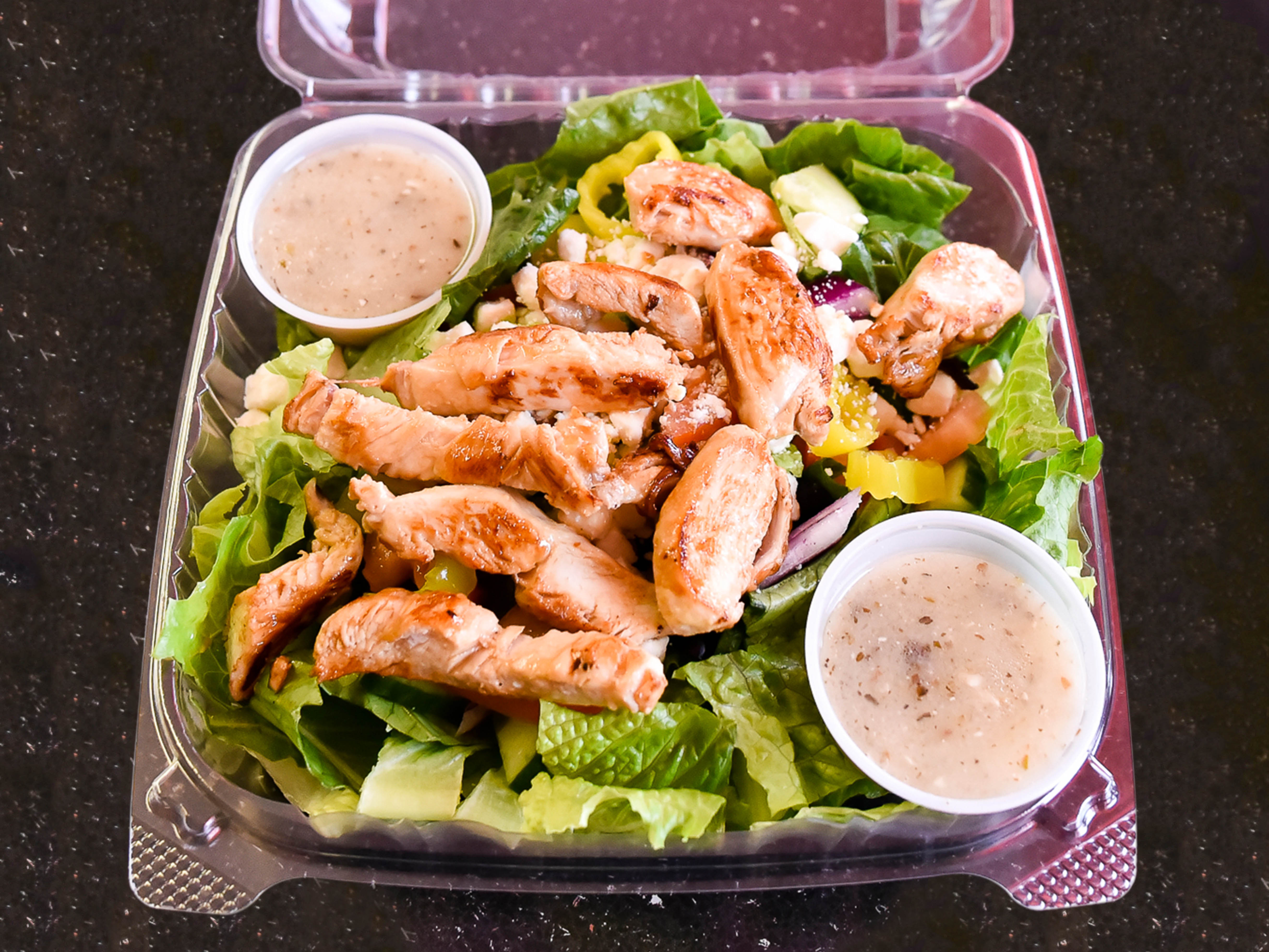 Order Mediterranean Salad food online from Chili Hots store, Rochester on bringmethat.com