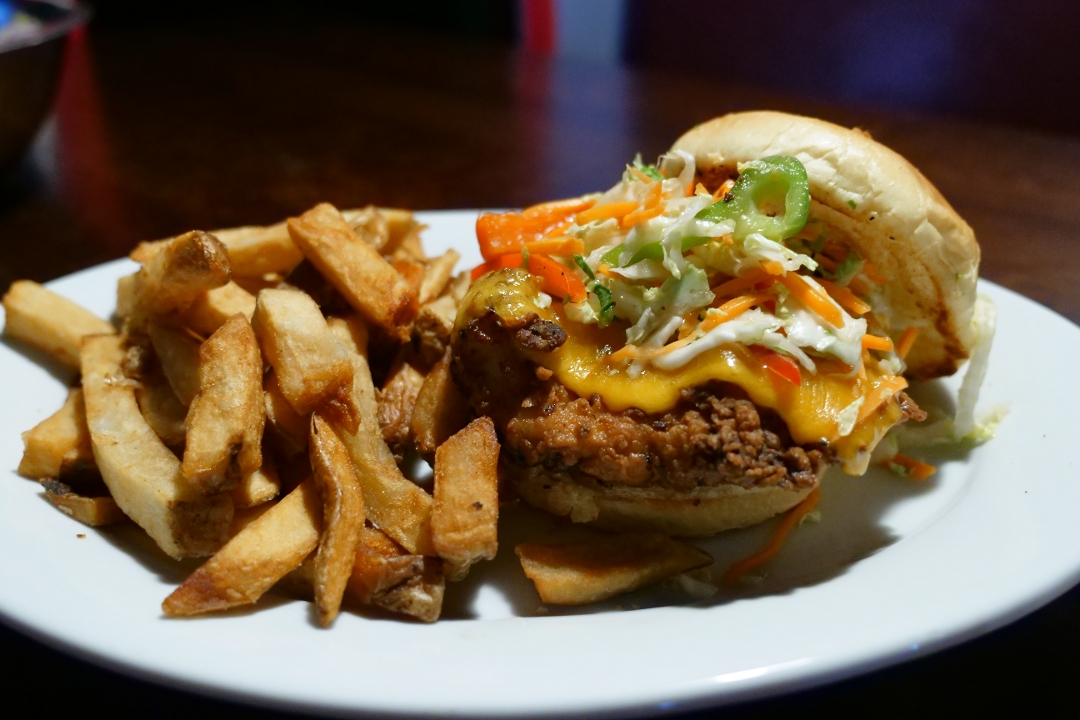 Order Spicy Chicken Sandwich food online from Pat And Gracie store, Columbus on bringmethat.com