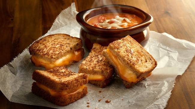 Order Grilled Cheese & Tomato Soup Combo food online from Jason's Deli store, Tulsa on bringmethat.com